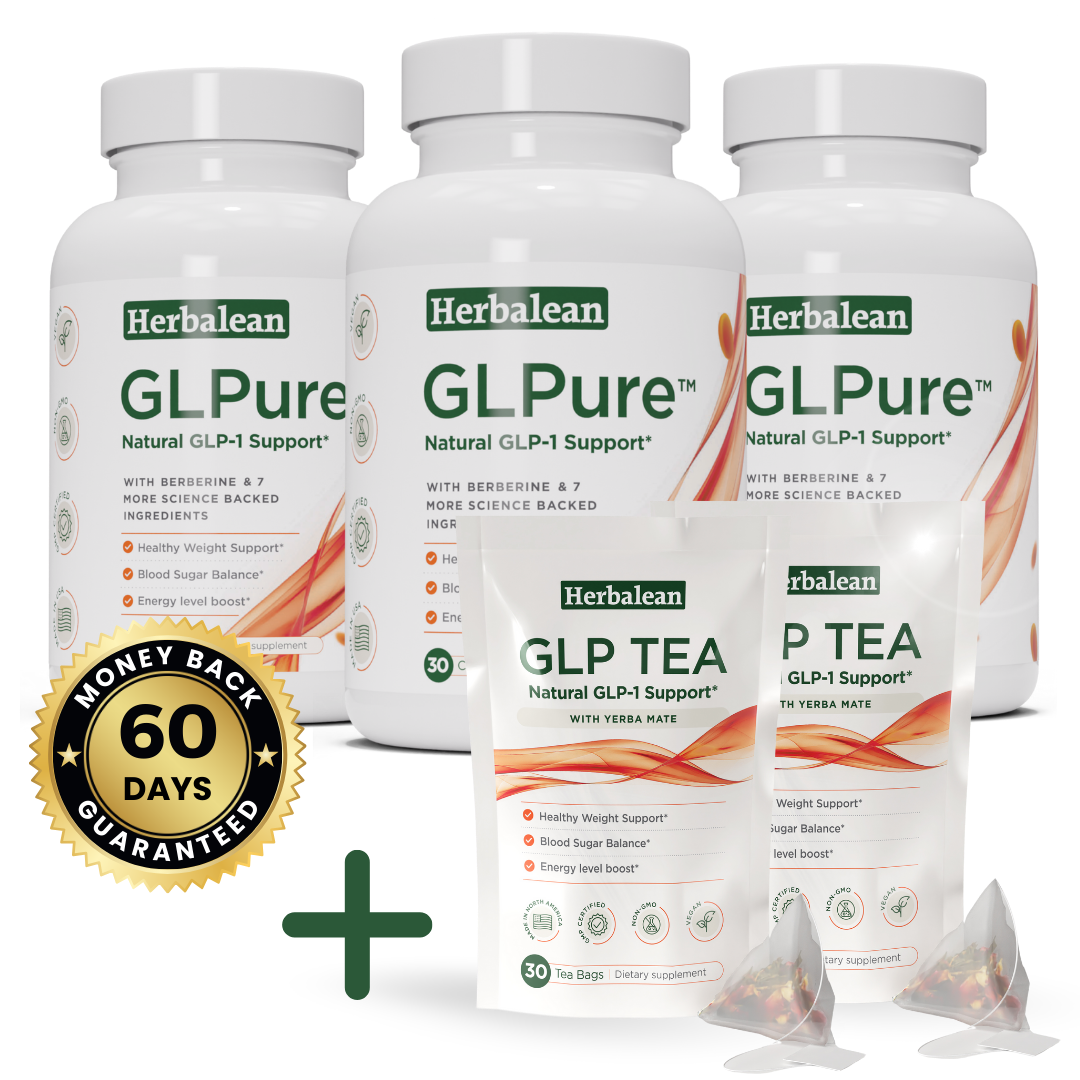 3 GLPure + 2 GLP Tea