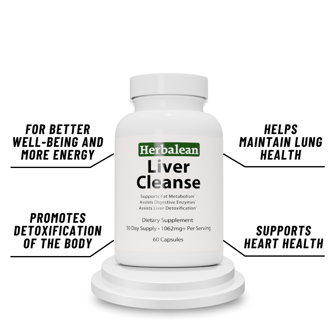 Image shows Benefits of Herbalean's Liver Cleanse