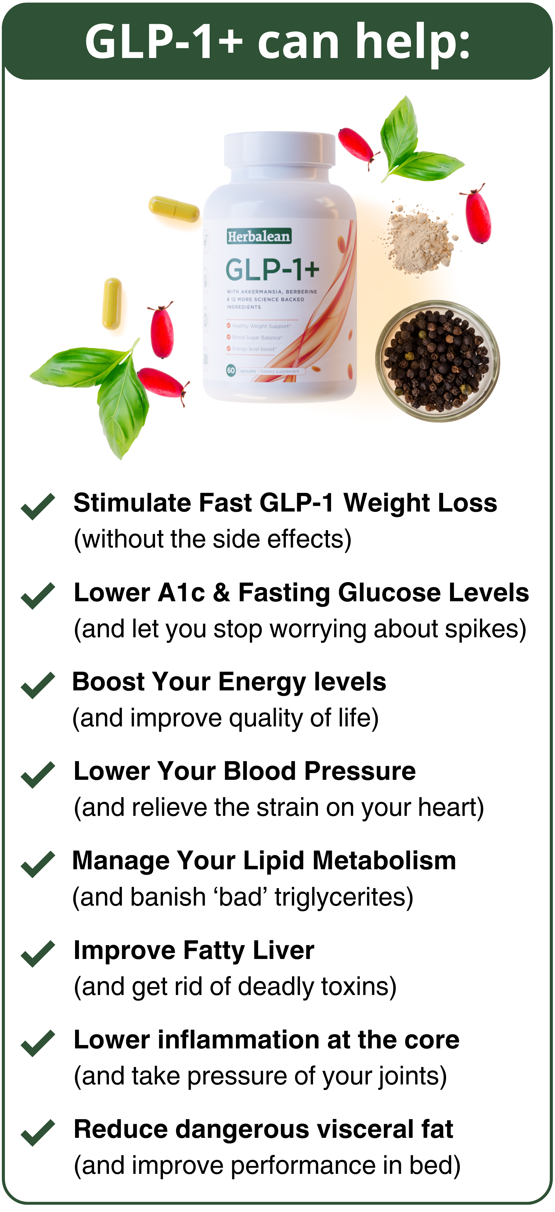 Help Lower BMI & A1c with GLP-1+ – Herbalean - How To Lower A1C Levels With Glp 1 Therapy