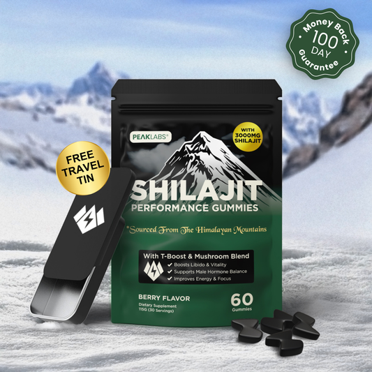 (P-T) Shilajit Performance Gummies