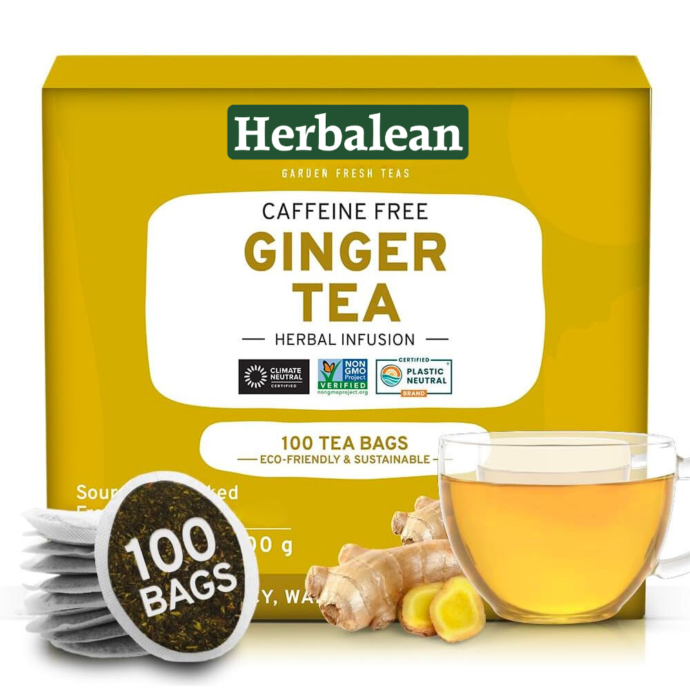 Herbalean's caffeine free ginger tea