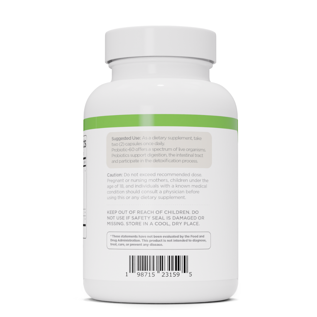 Instructoins for Herbaleans's 60 Billion Skinny Probiotics