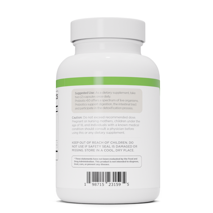 Instructoins for Herbaleans's 60 Billion Skinny Probiotics