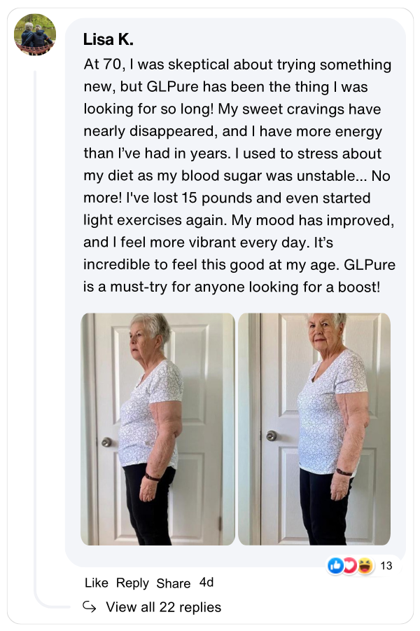 Lisa K. Review after consuming Herbalean's GLPure-1